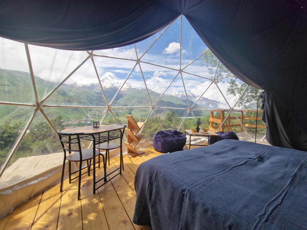 Hotel Elia Glamping Kazbegi Esterno foto