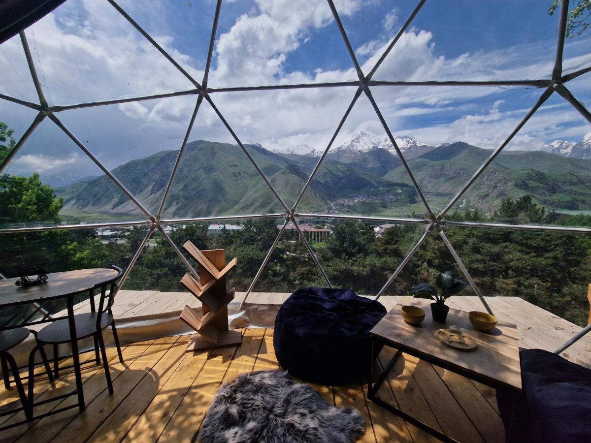Hotel Elia Glamping Kazbegi Esterno foto