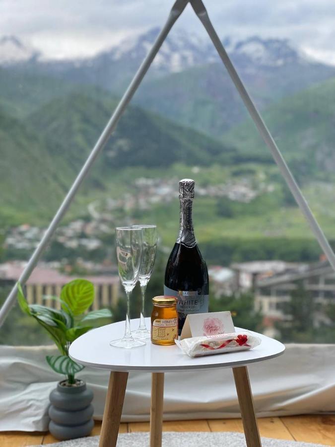 Hotel Elia Glamping Kazbegi Esterno foto