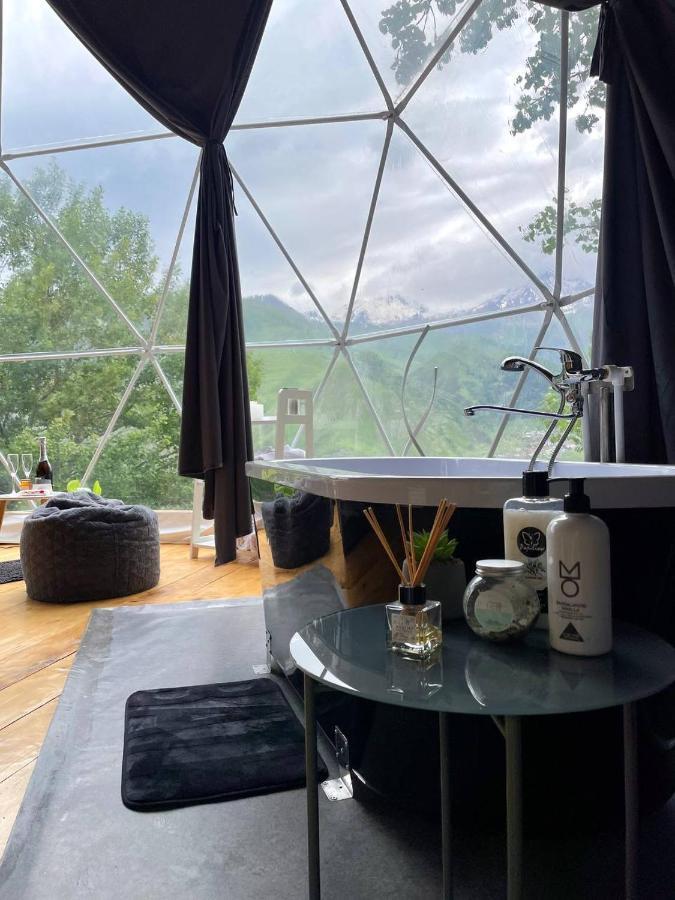 Hotel Elia Glamping Kazbegi Esterno foto