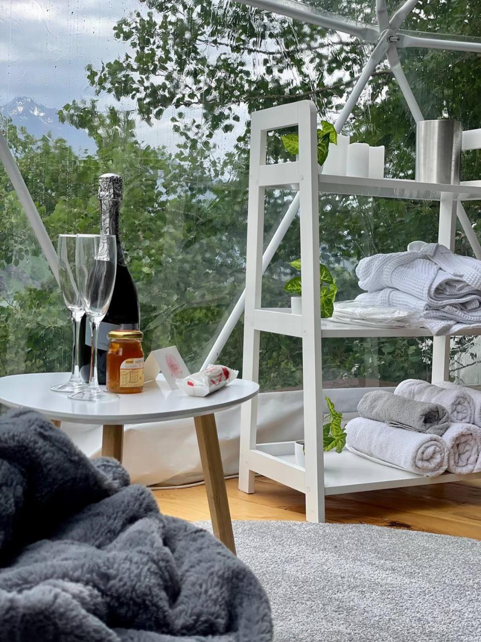 Hotel Elia Glamping Kazbegi Esterno foto
