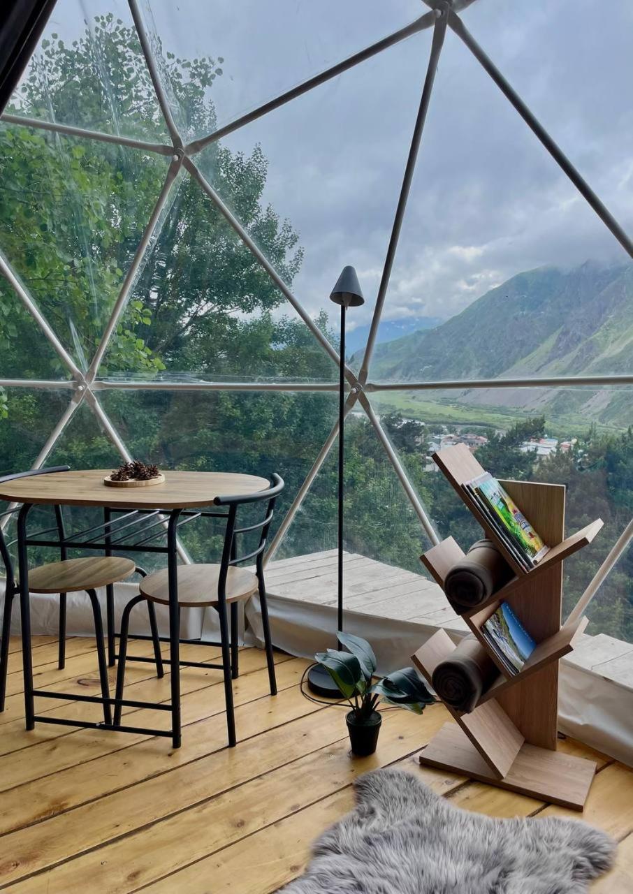 Hotel Elia Glamping Kazbegi Esterno foto