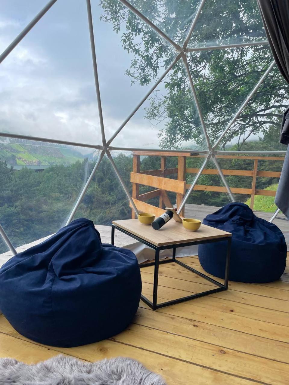 Hotel Elia Glamping Kazbegi Esterno foto