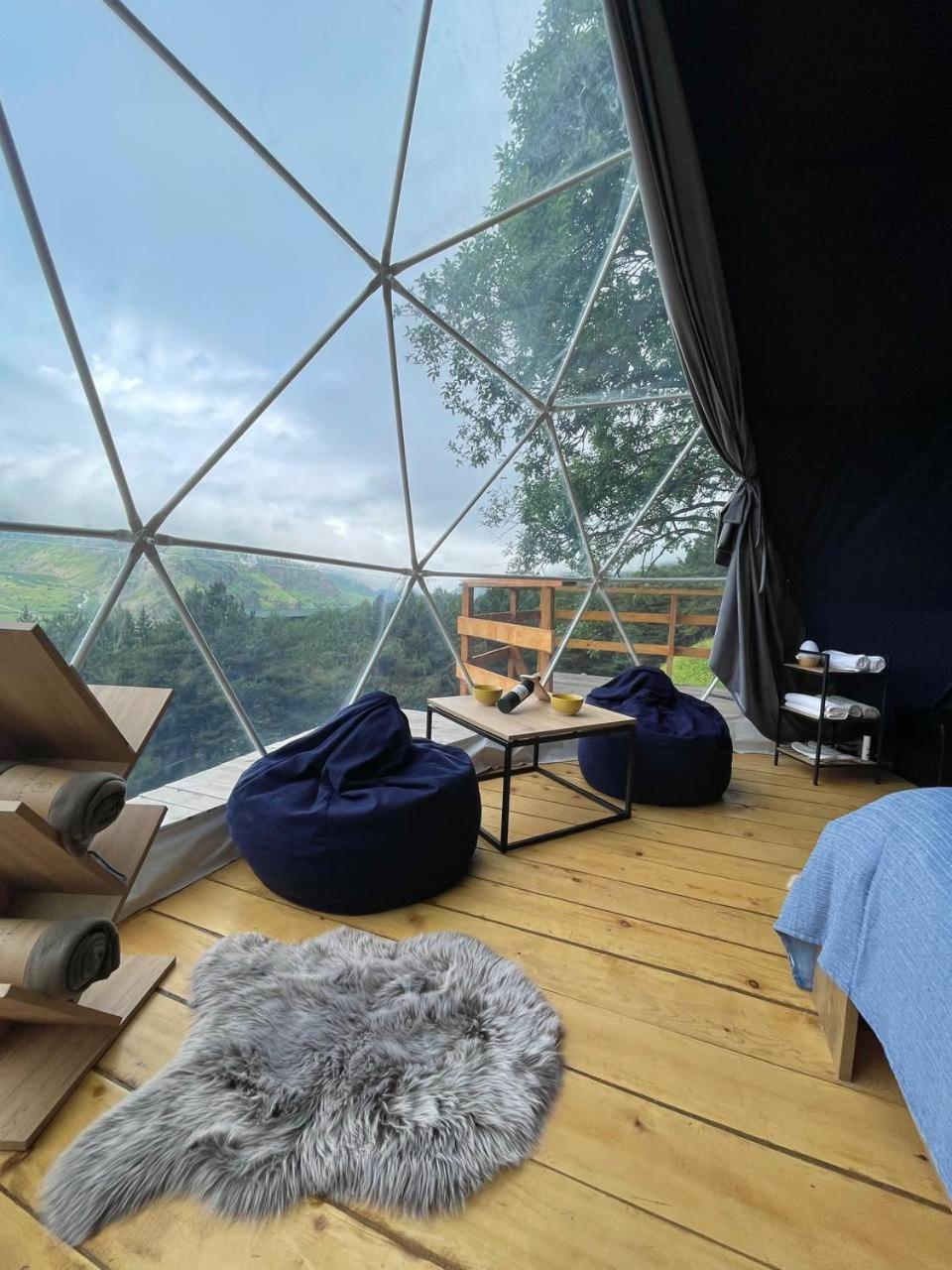 Hotel Elia Glamping Kazbegi Esterno foto
