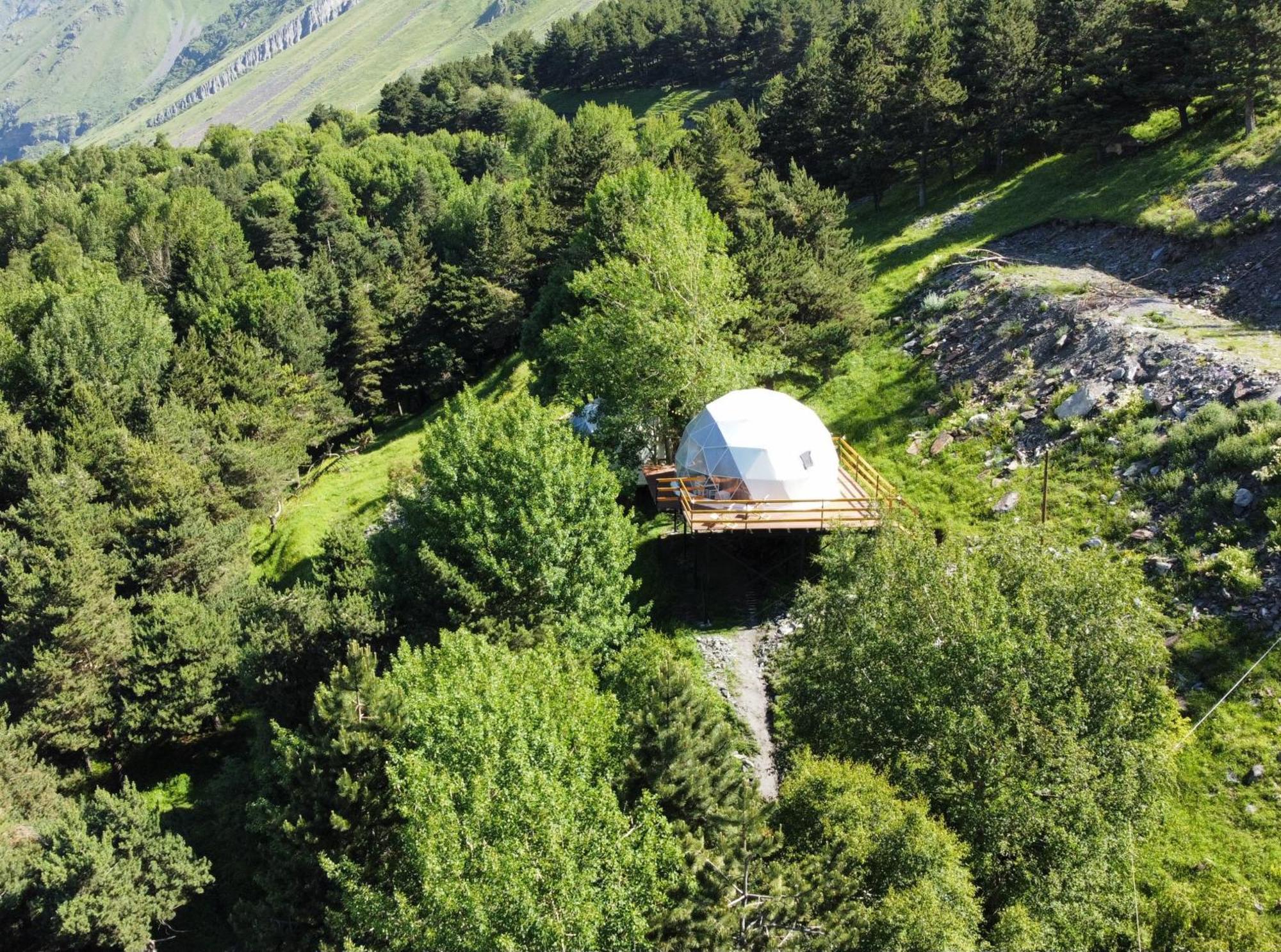 Hotel Elia Glamping Kazbegi Esterno foto