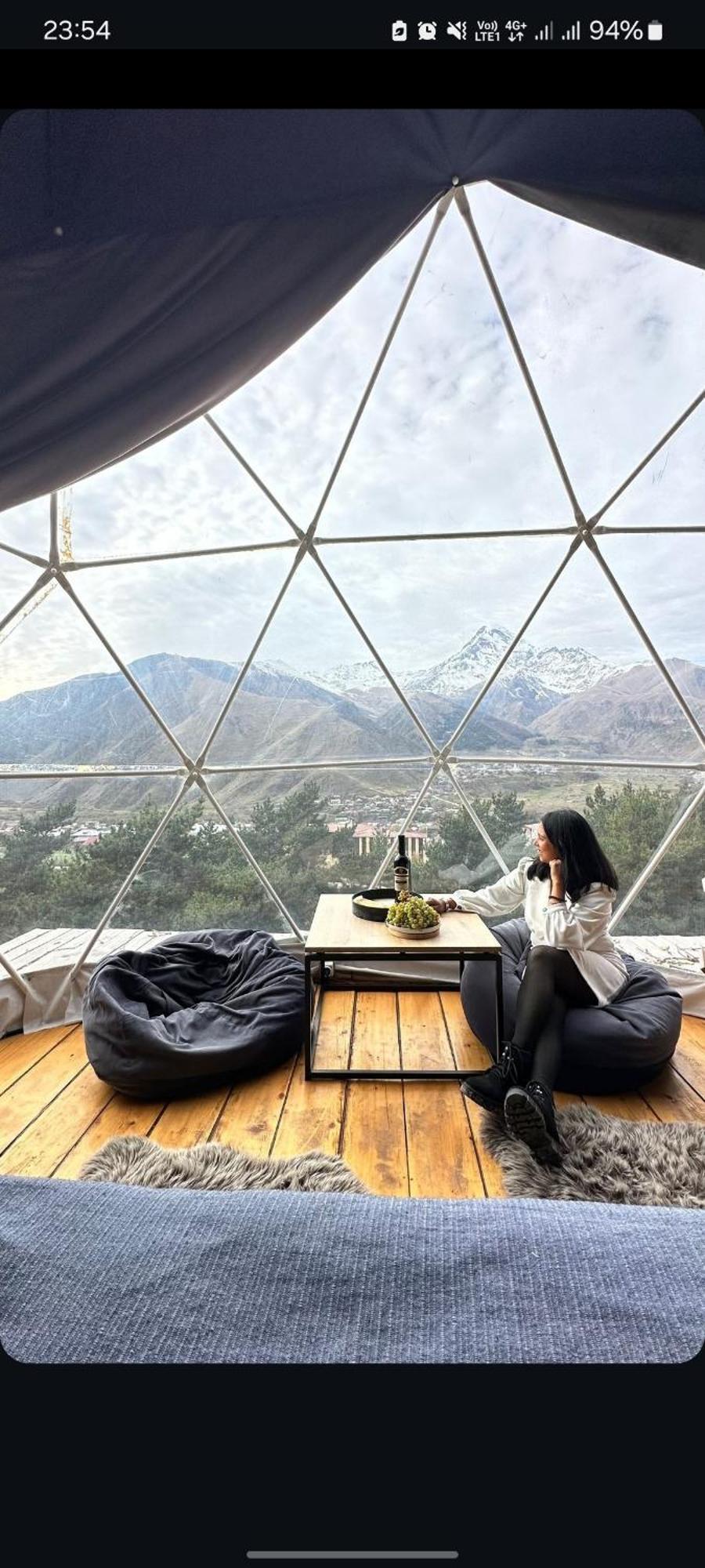 Hotel Elia Glamping Kazbegi Esterno foto