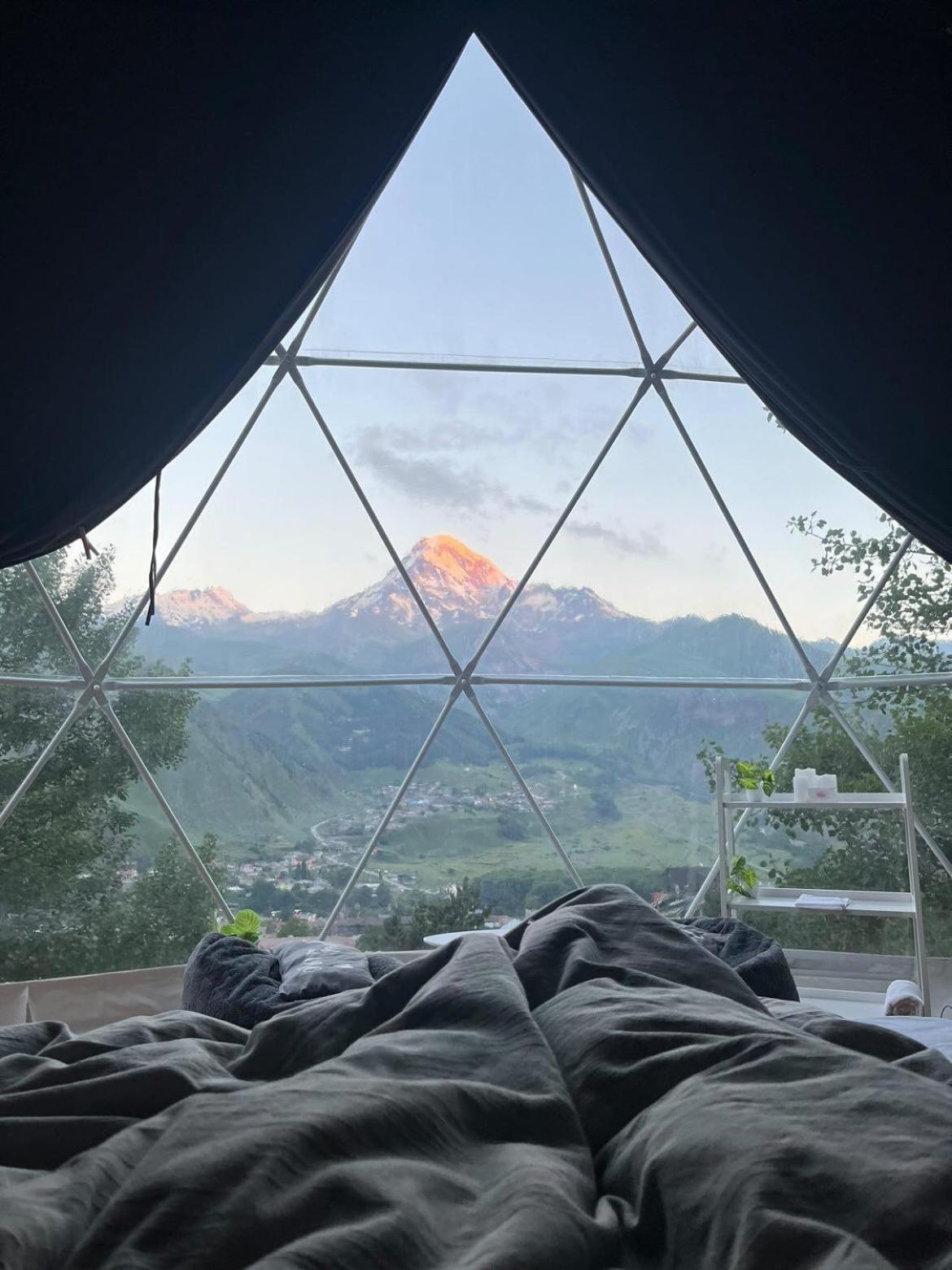 Hotel Elia Glamping Kazbegi Esterno foto