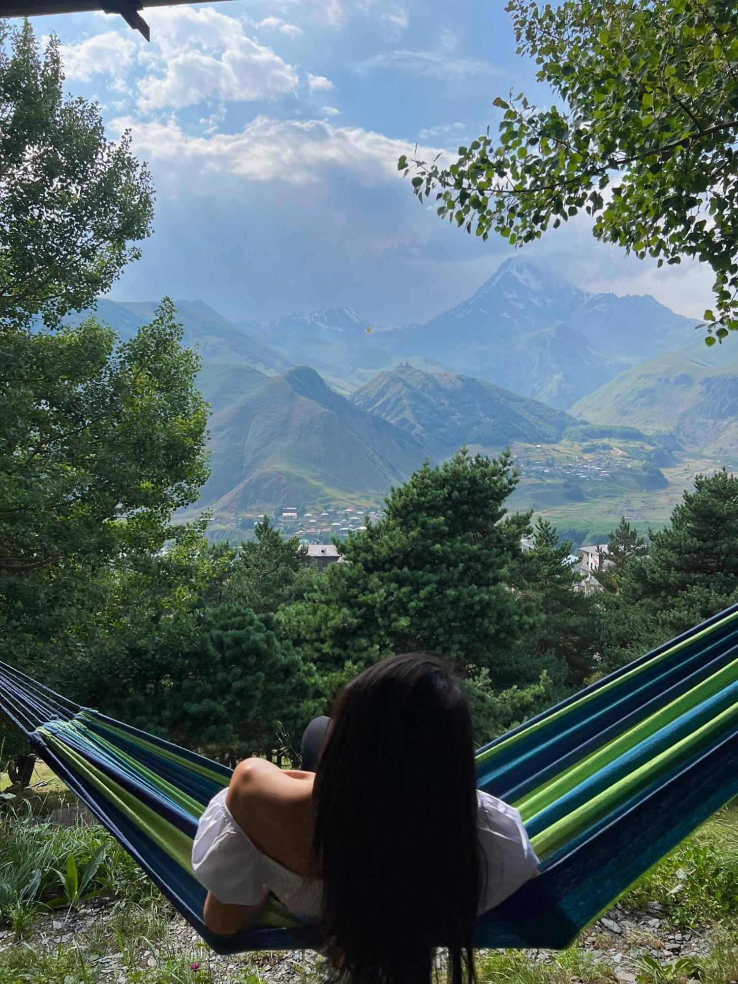 Hotel Elia Glamping Kazbegi Esterno foto